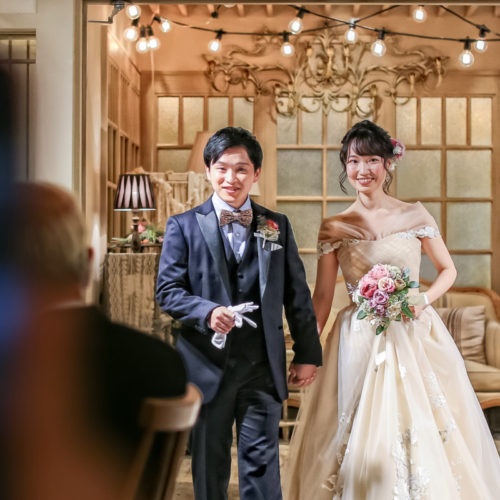 “Classical＆Athome Wedding”  KEISUKE&KAORI